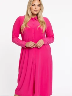 YOEK Damen Bluse in rosa