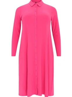 YOEK Damen Bluse in rosa
