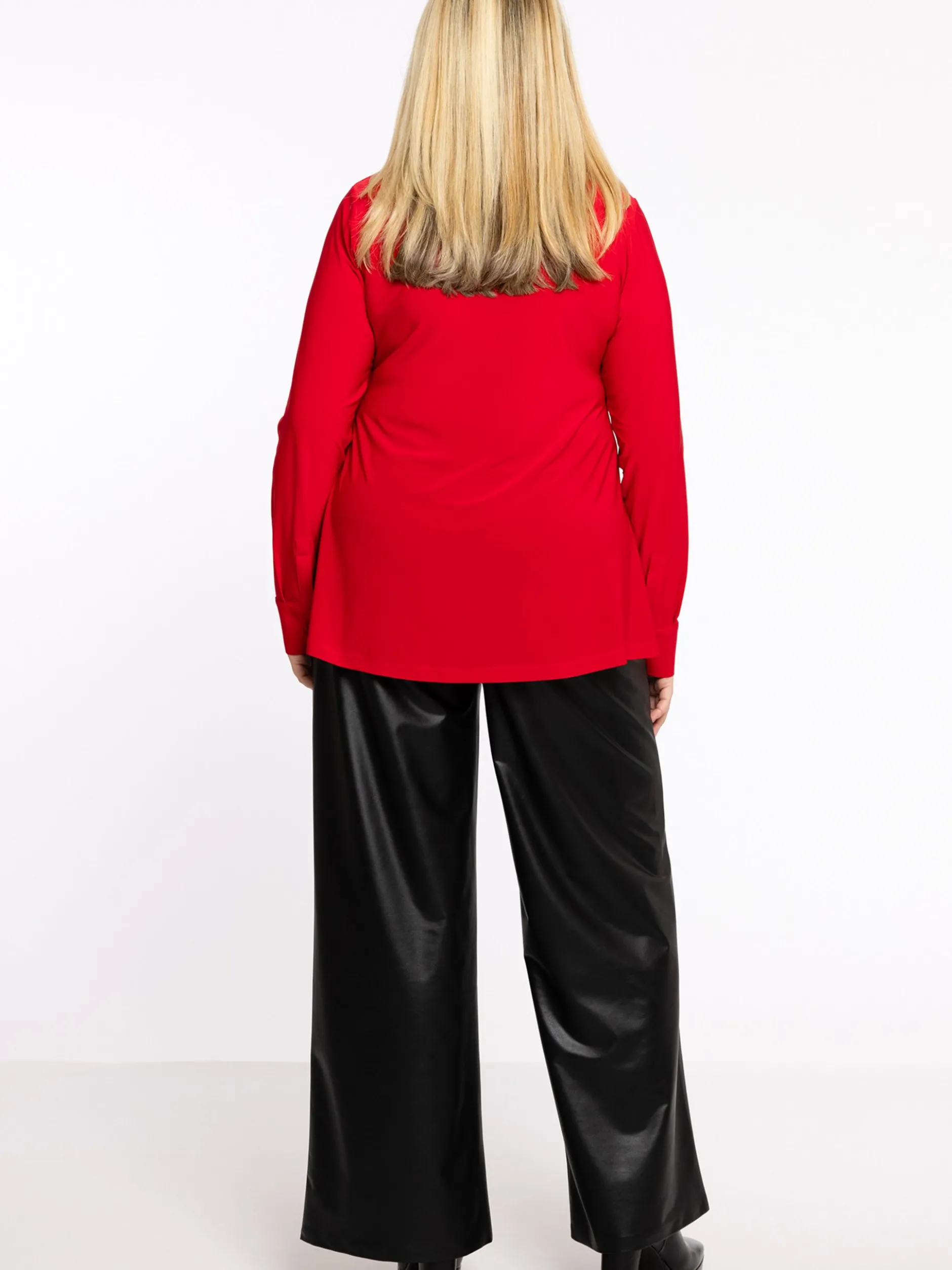YOEK Damen Bluse in rot