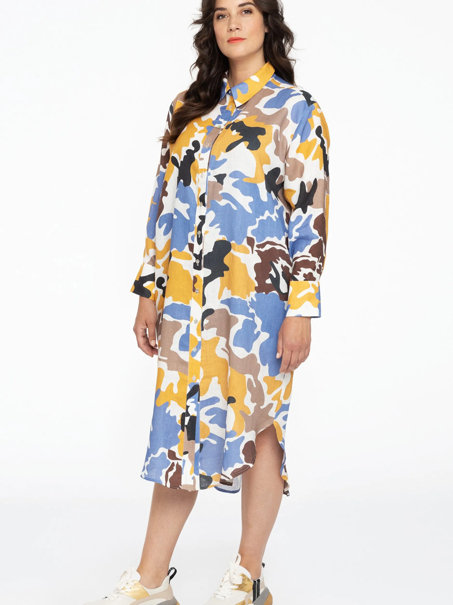 YOEK Damen Bluse in weiß