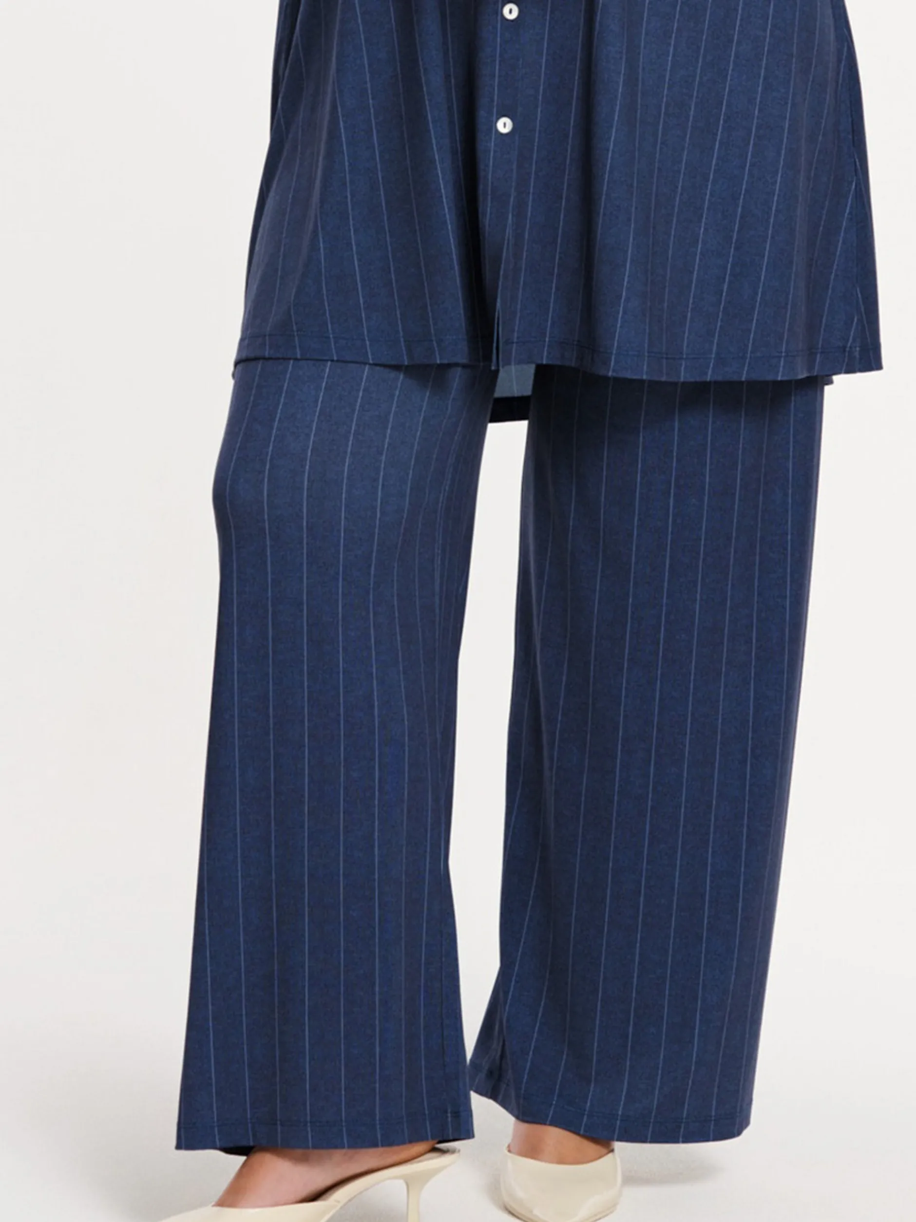 YOEK Damen Hose in blau