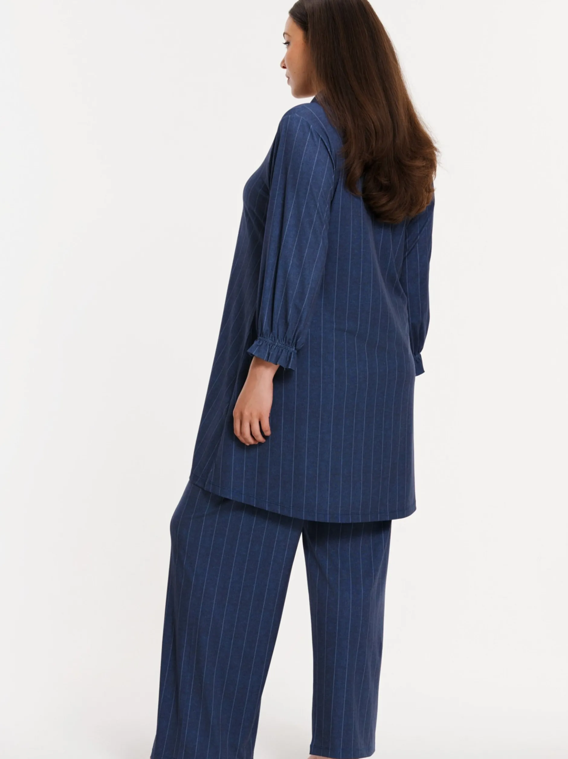 YOEK Damen Hose in blau