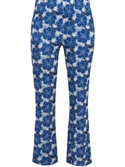YOEK Damen Hose in blau