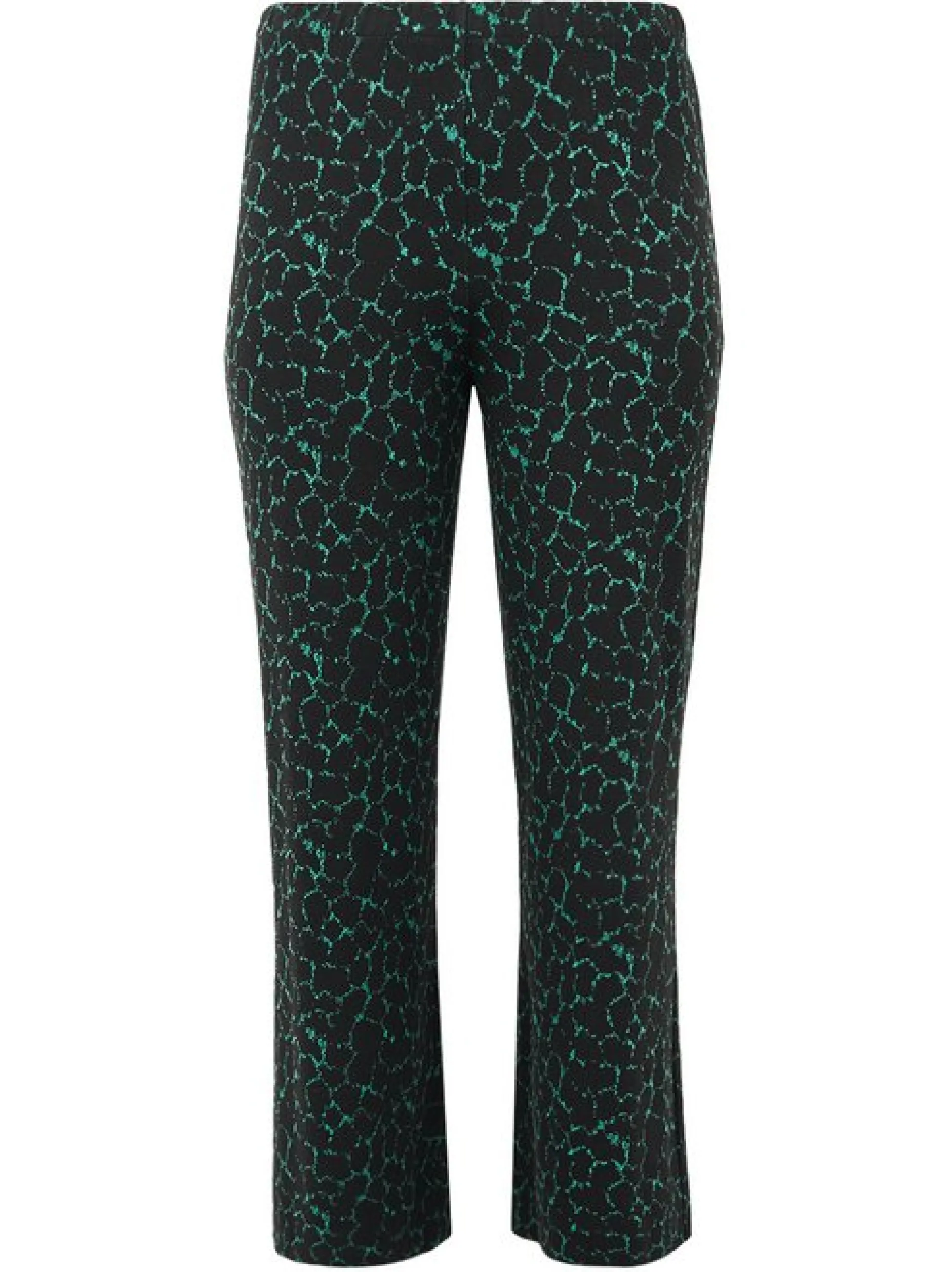 YOEK Damen Hose in grün