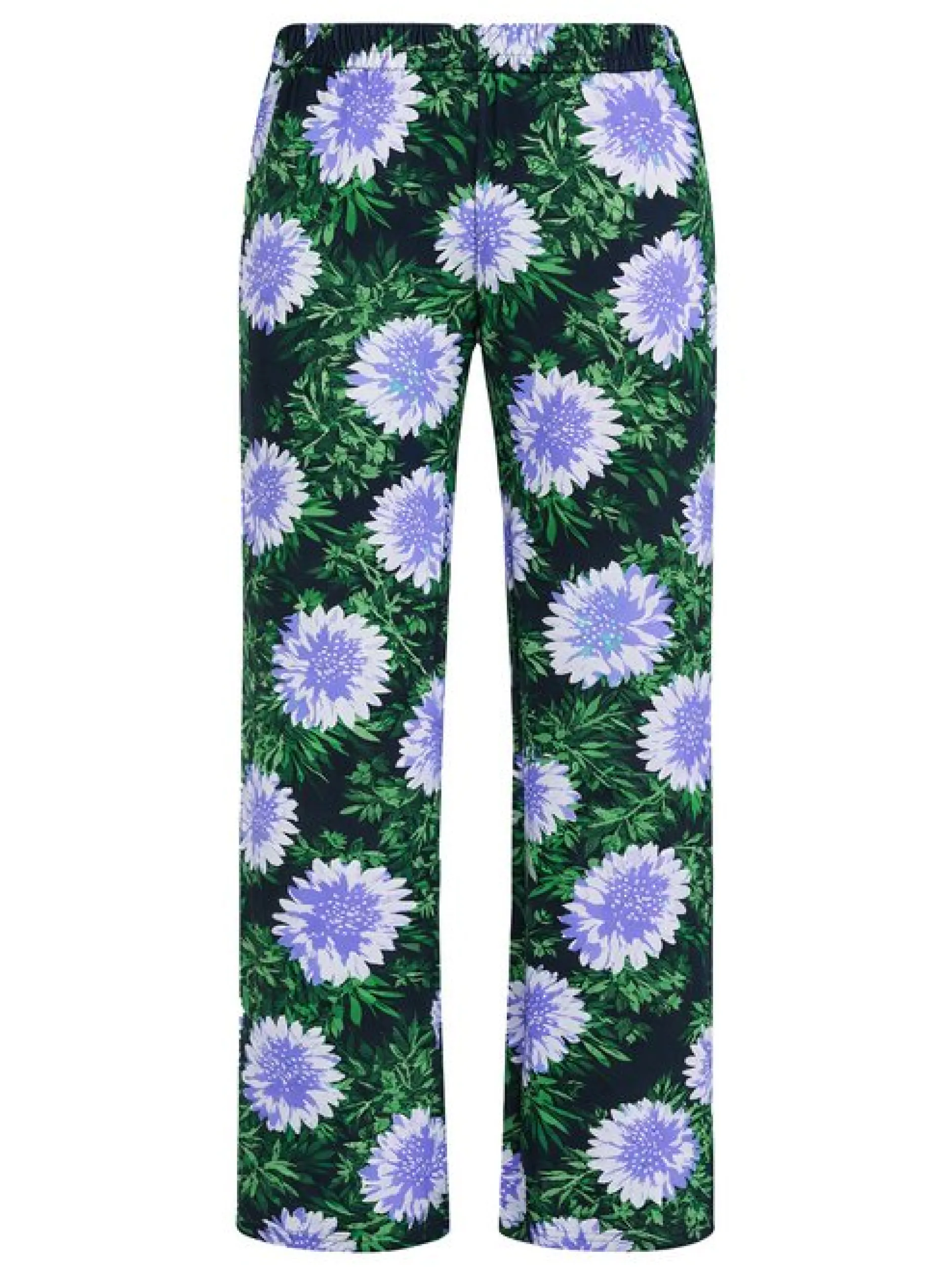 YOEK Damen Hose in grün blau