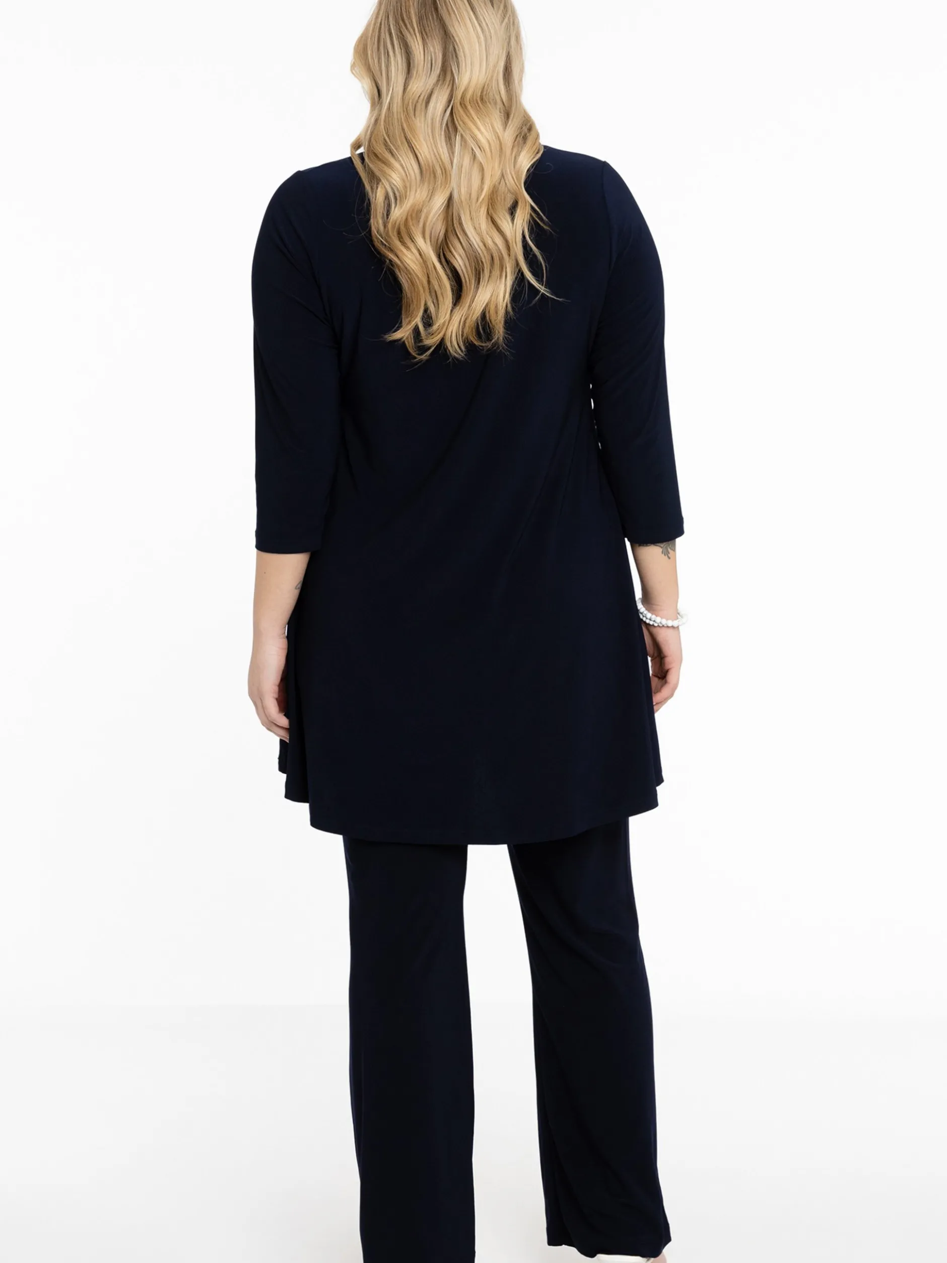 YOEK Damen Hose in marine