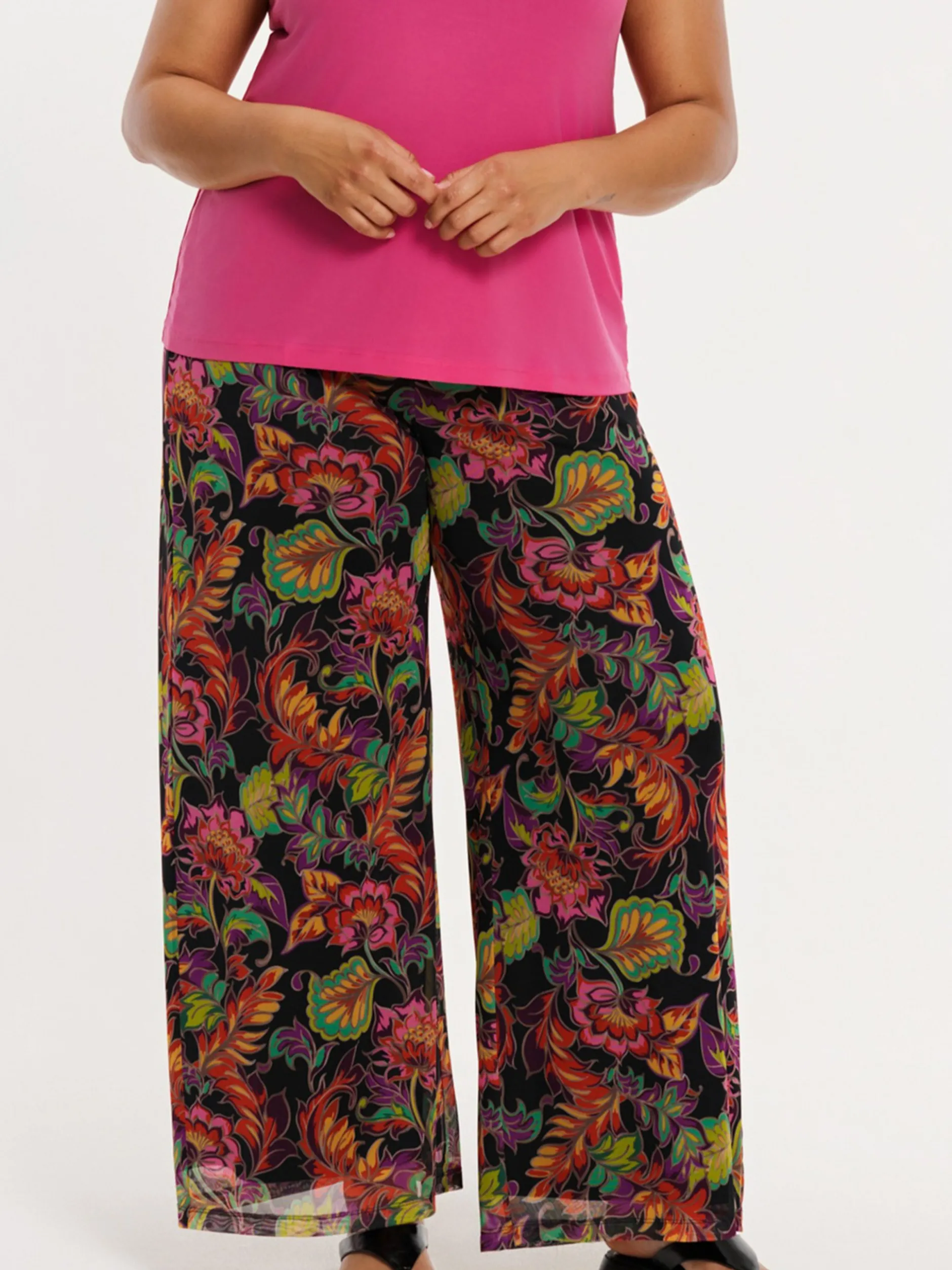 YOEK Damen Hose in mehrfarbig