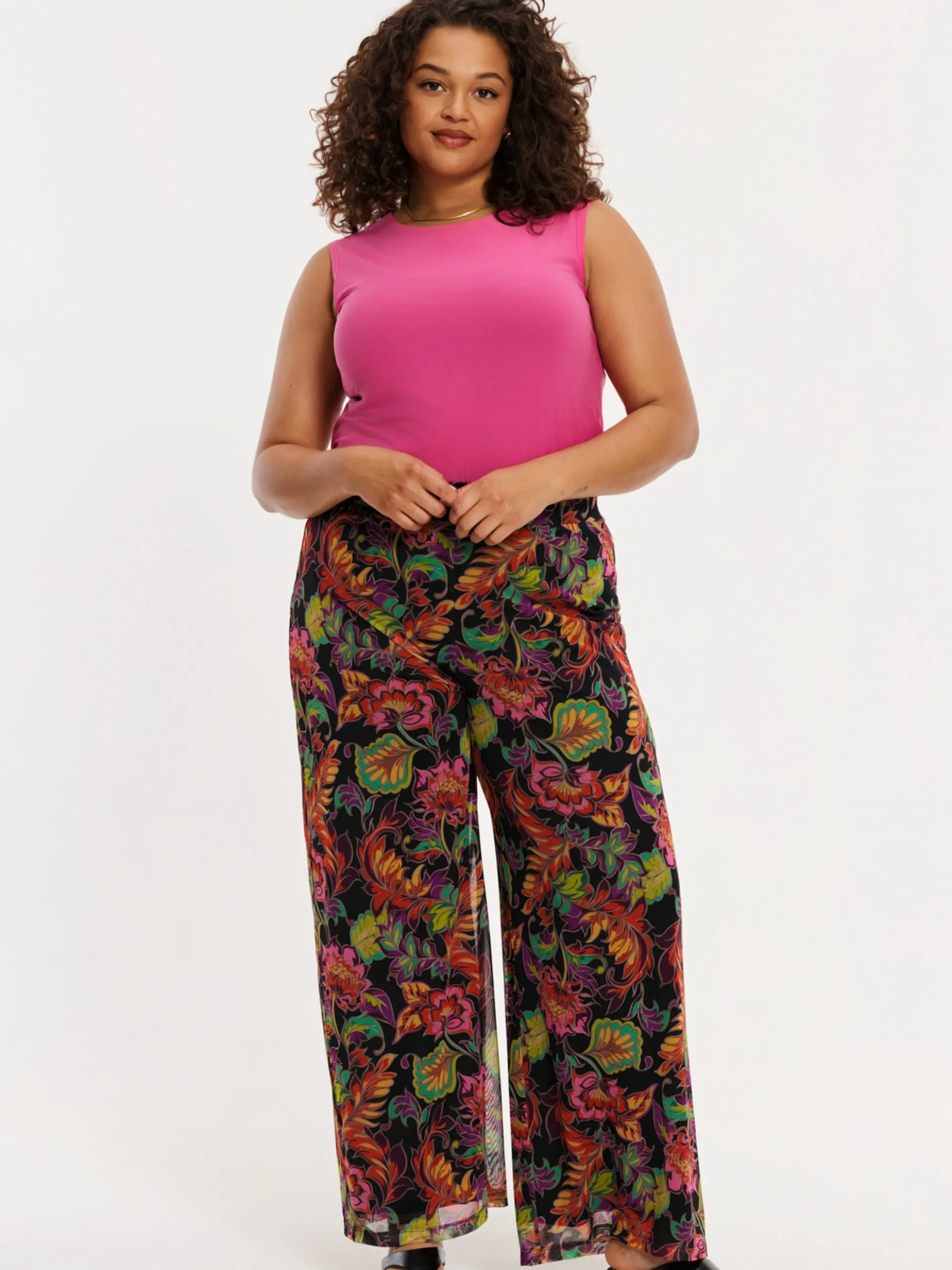 YOEK Damen Hose in mehrfarbig