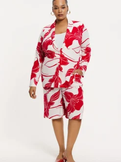 YOEK Damen Hose in rot