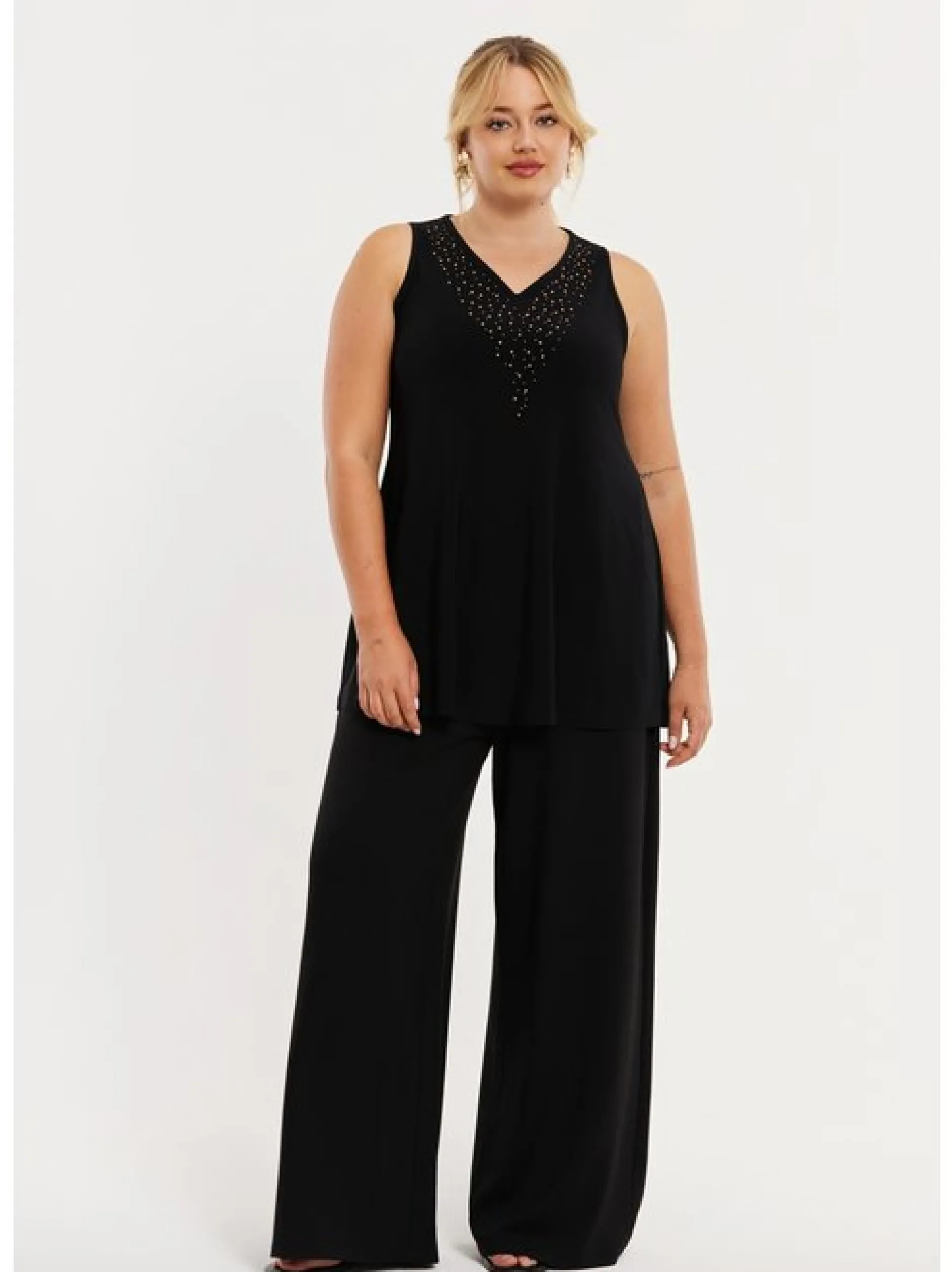 YOEK Damen Hose in schwarz