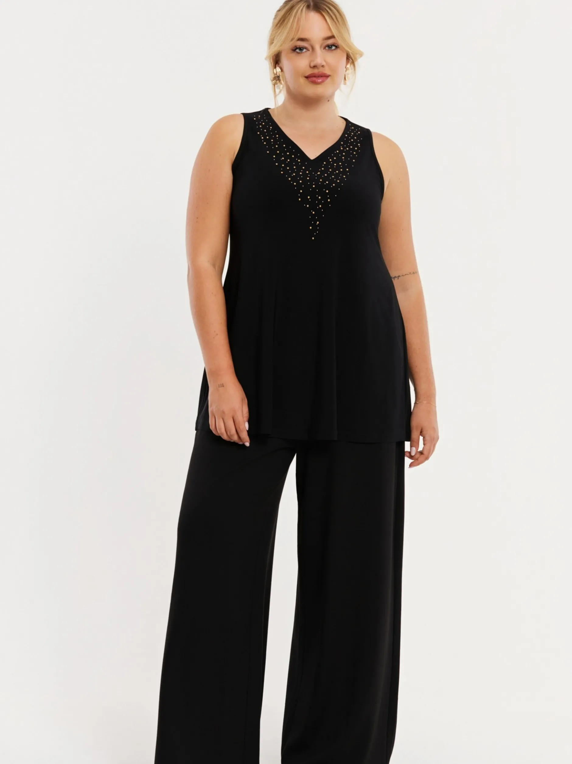 YOEK Damen Hose in schwarz
