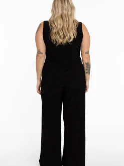 YOEK Damen Hose in schwarz