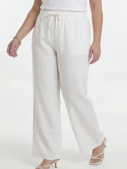 YOEK Damen Hose in weiß