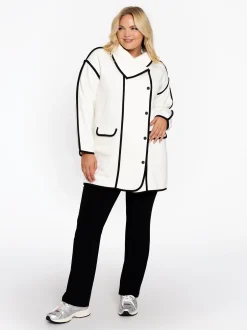 YOEK Damen Jacke in ecru