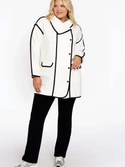 YOEK Damen Jacke in ecru