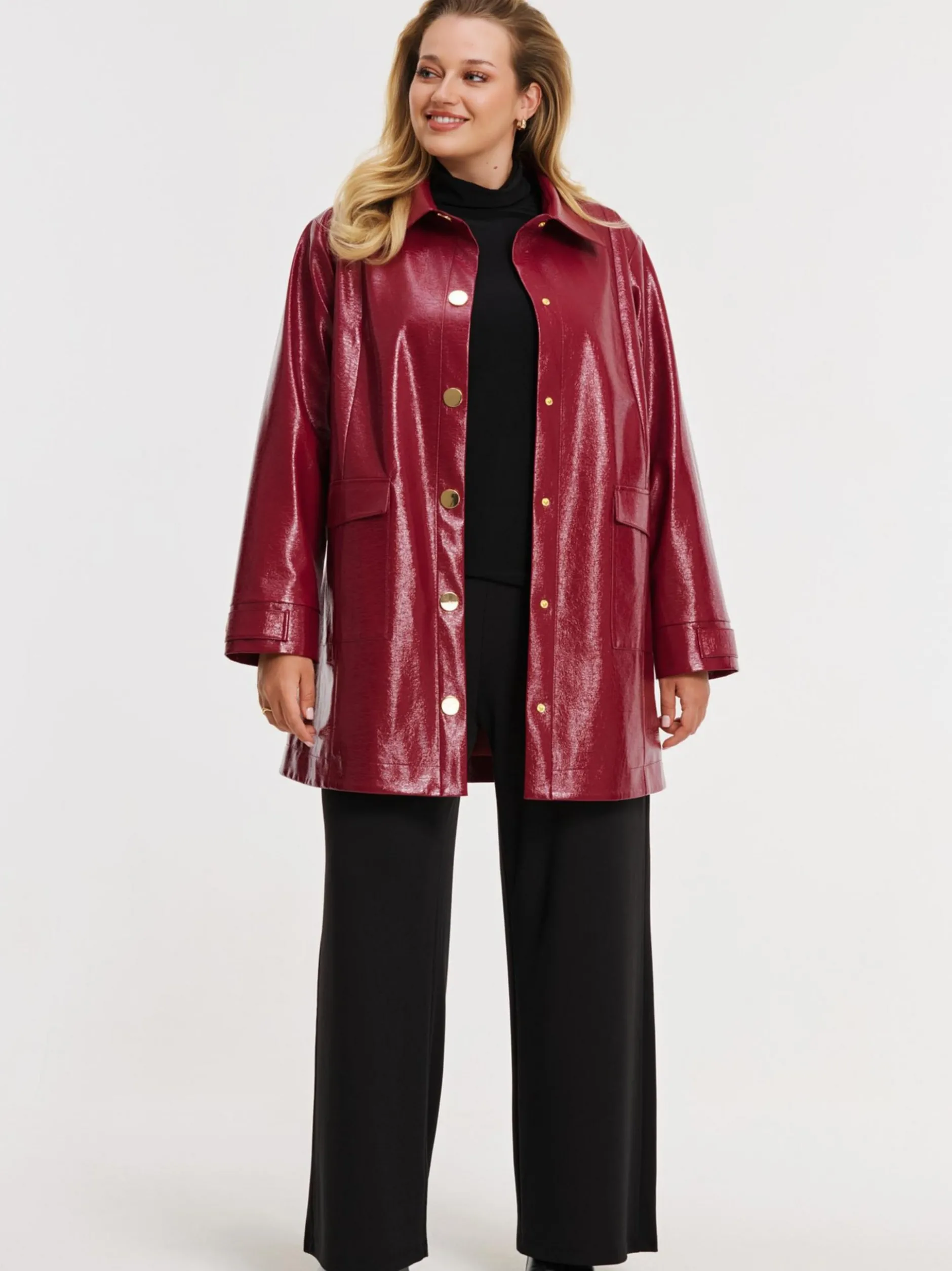 YOEK Damen Jacke in rot