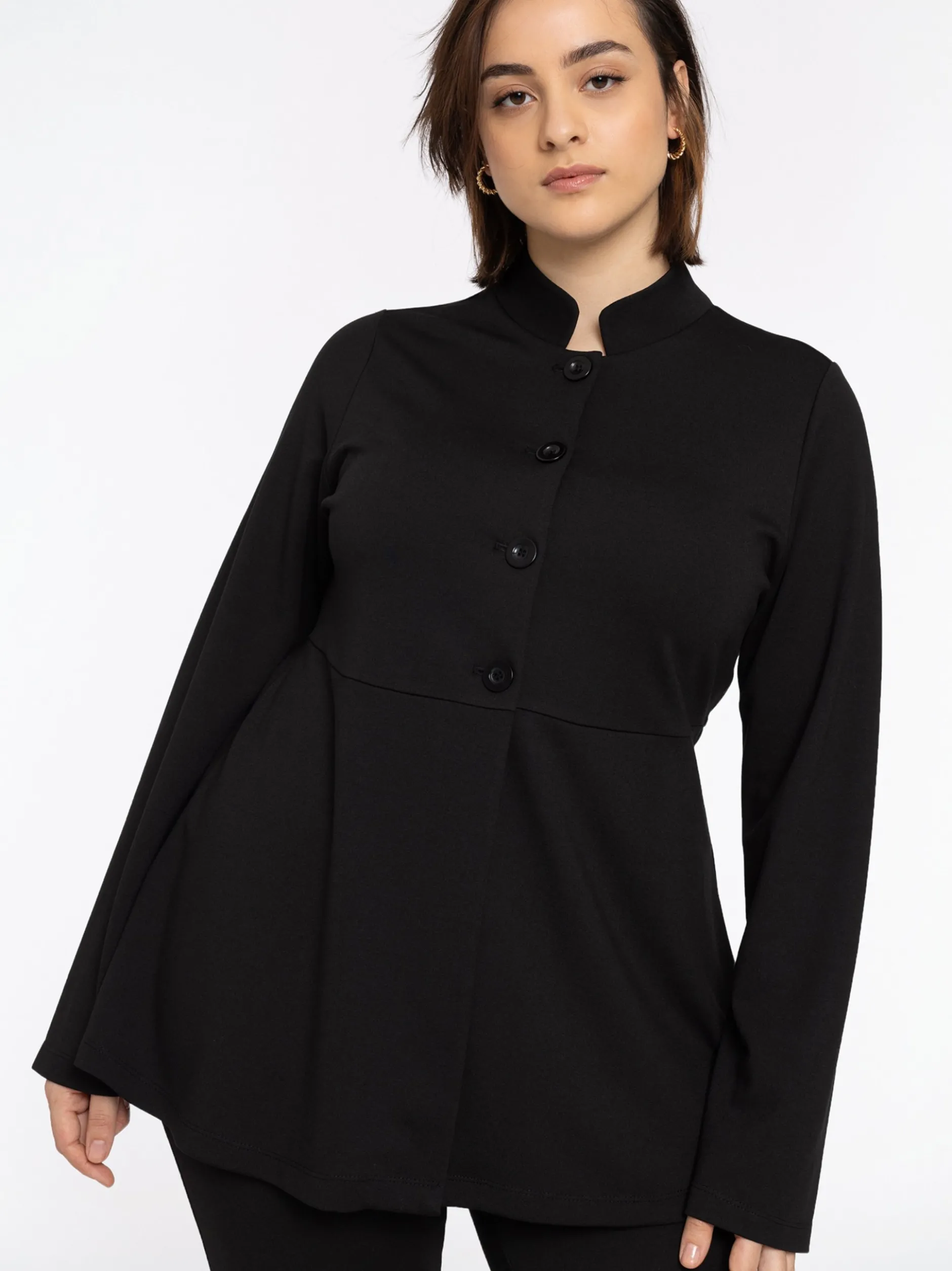 YOEK Damen Jacke in schwarz