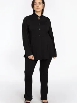 YOEK Damen Jacke in schwarz
