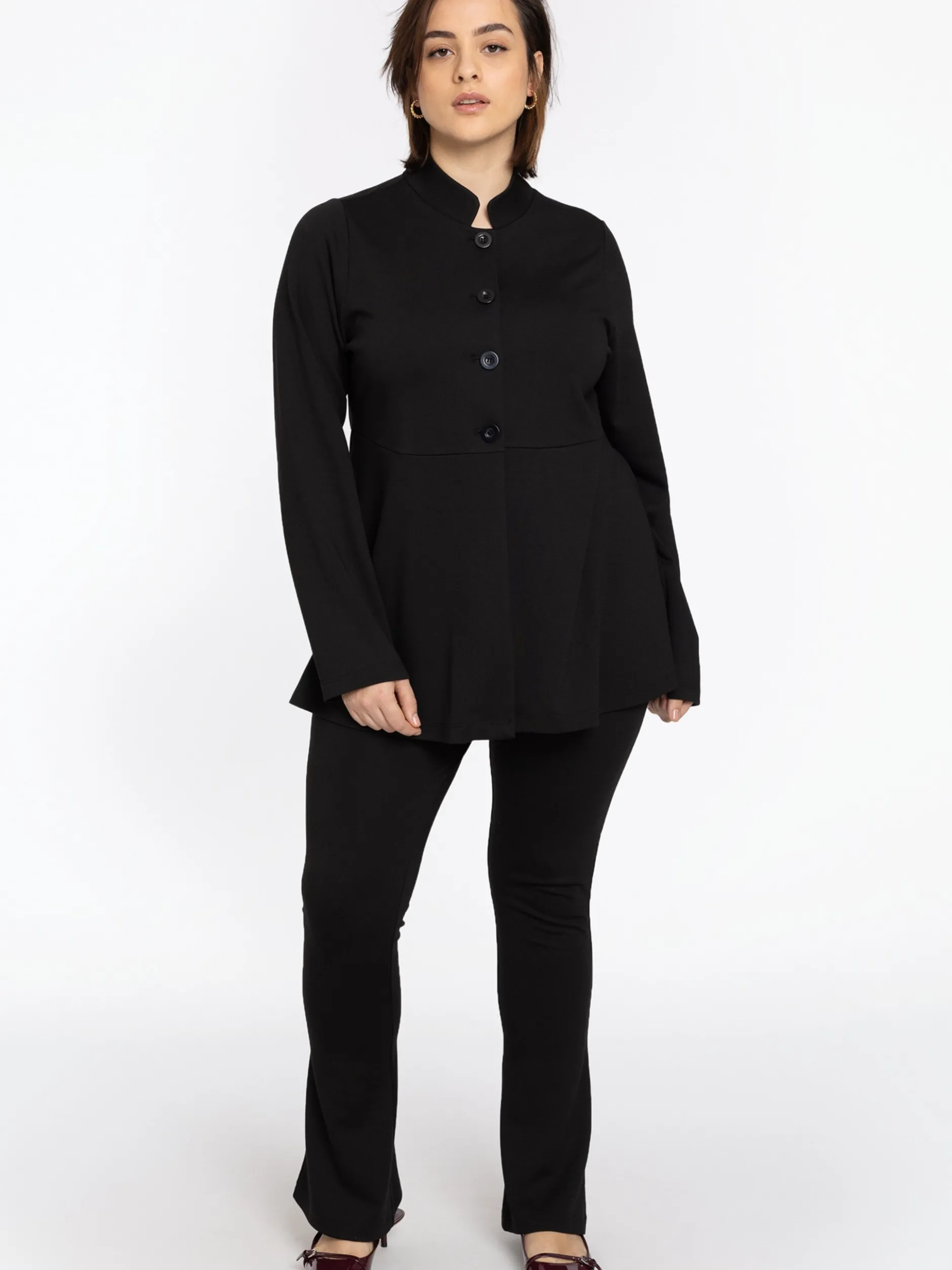 YOEK Damen Jacke in schwarz