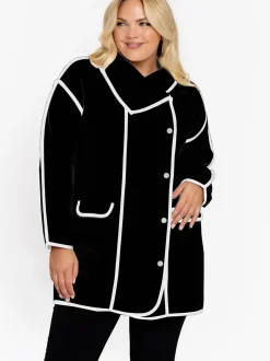 YOEK Damen Jacke in schwarz