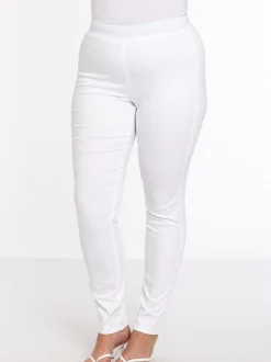 YOEK Damen Jeans in weiß