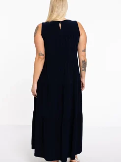 YOEK Damen Kleid in blau