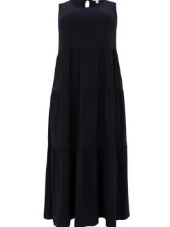 YOEK Damen Kleid in blau