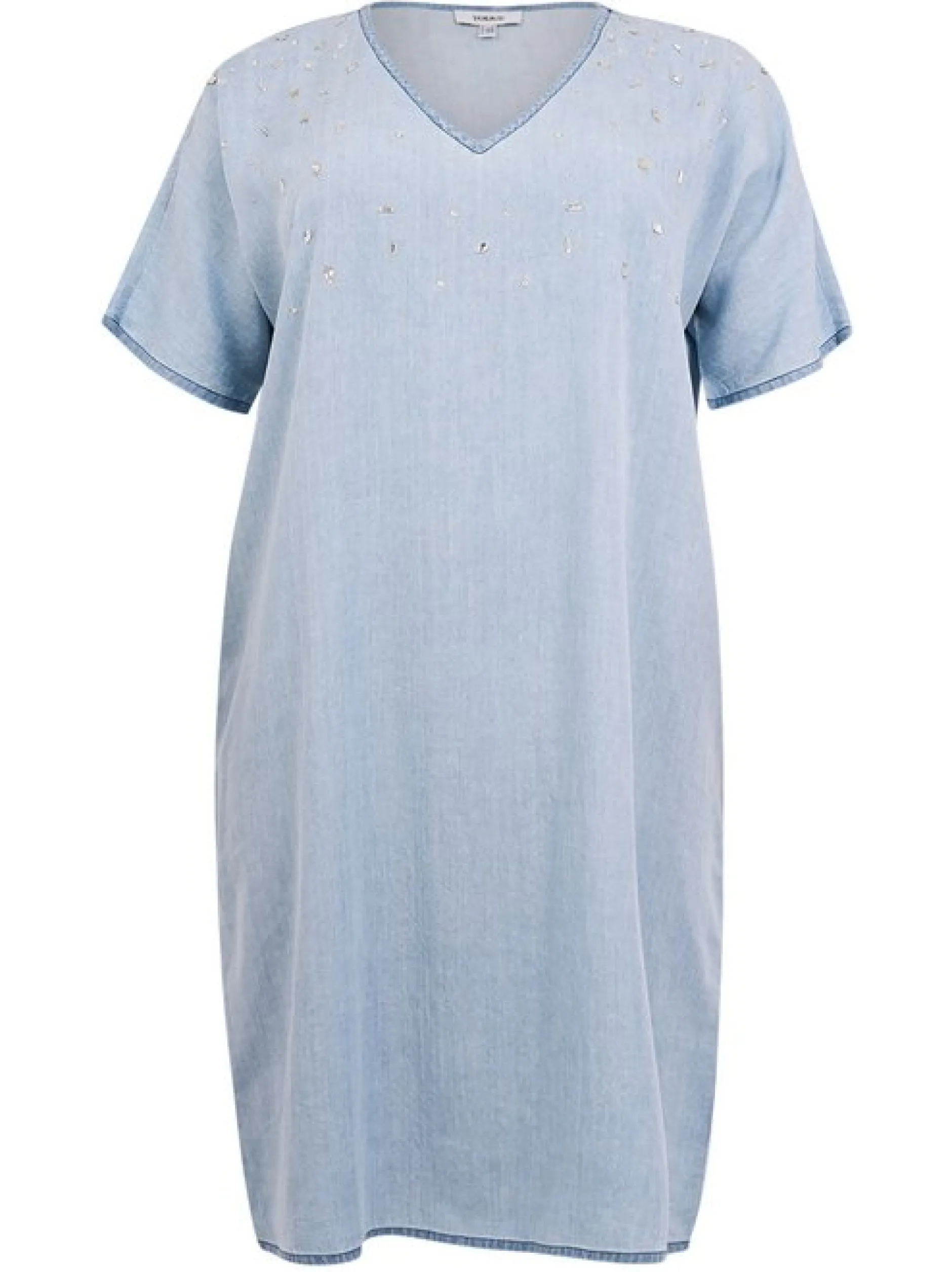 YOEK Damen Kleid in blau