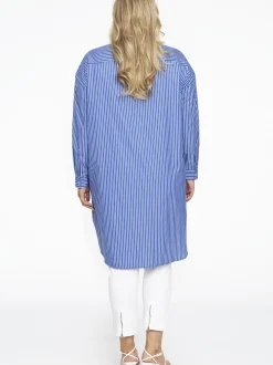YOEK Damen Kleid in blau