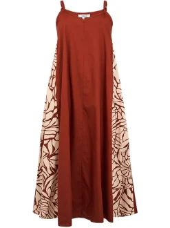 YOEK Damen Kleid in bordeaux