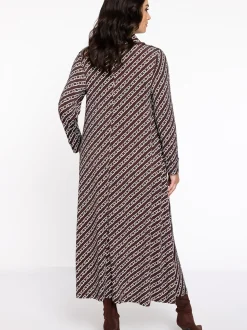 YOEK Damen Kleid in braun