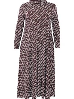 YOEK Damen Kleid in braun