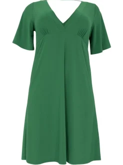 YOEK Damen Kleid in grün