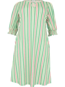 YOEK Damen Kleid in grün