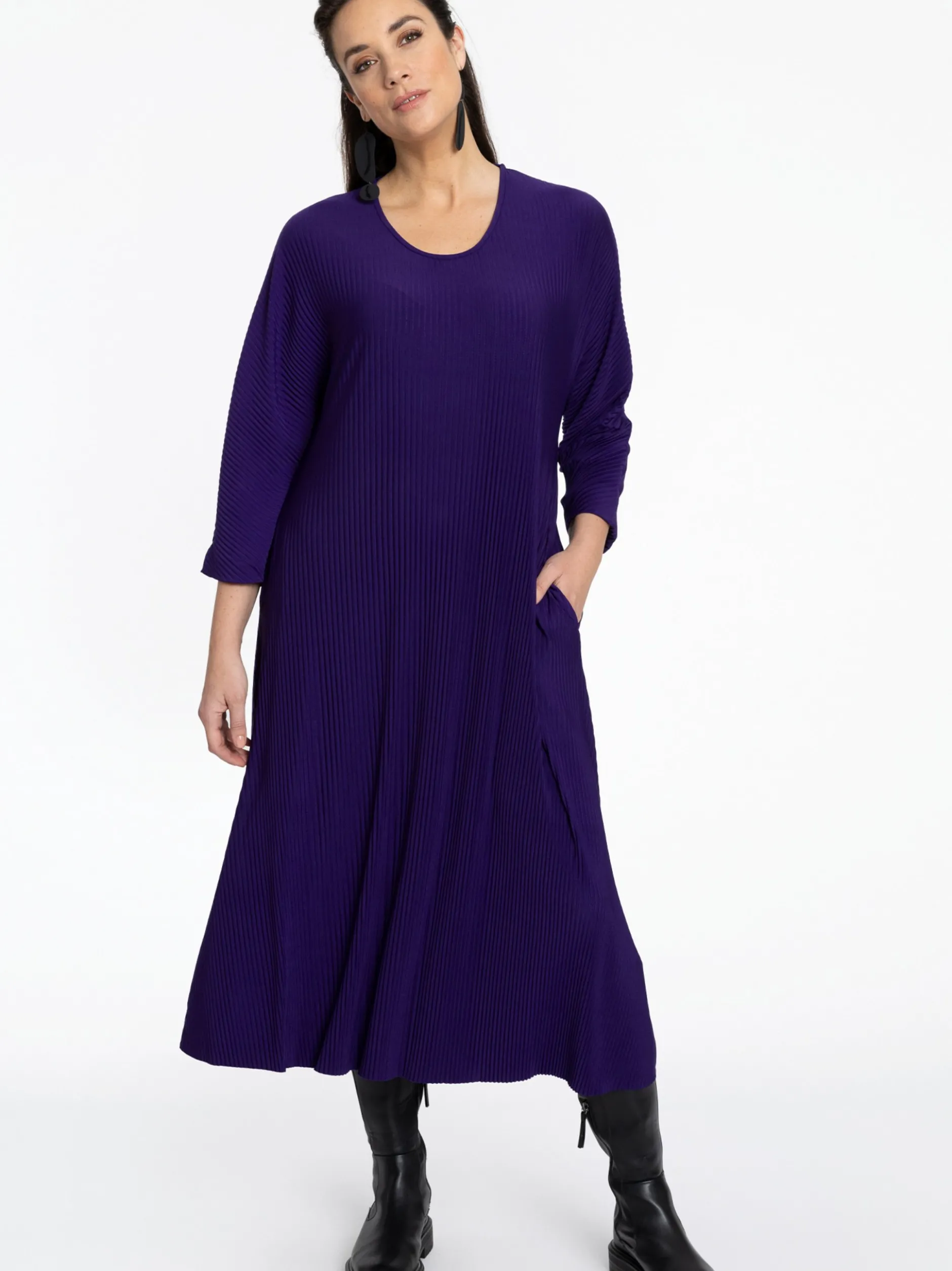 YOEK Damen Kleid in lila