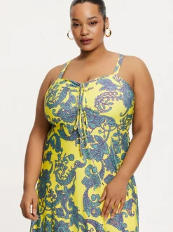 YOEK Damen Kleid in mehrfarbig