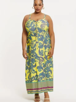YOEK Damen Kleid in mehrfarbig