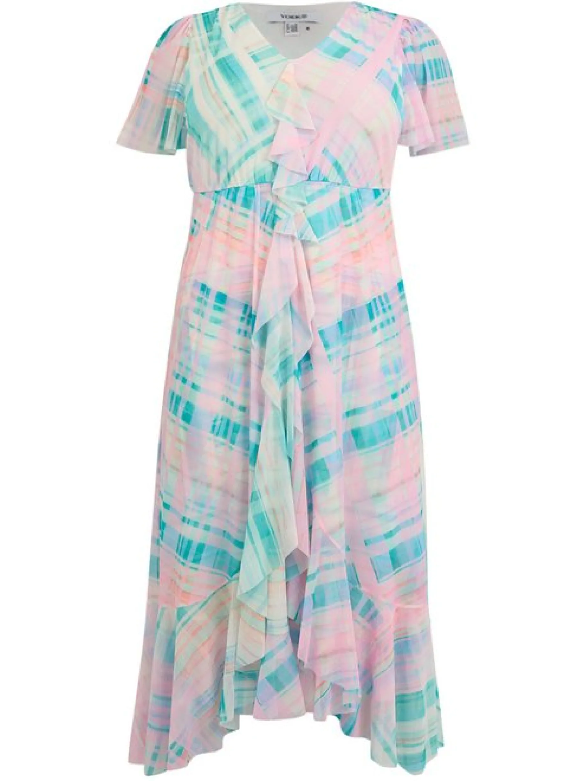 YOEK Damen Kleid in mehrfarbig