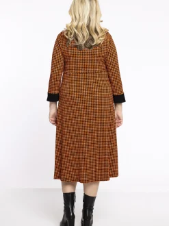 YOEK Damen Kleid in orange