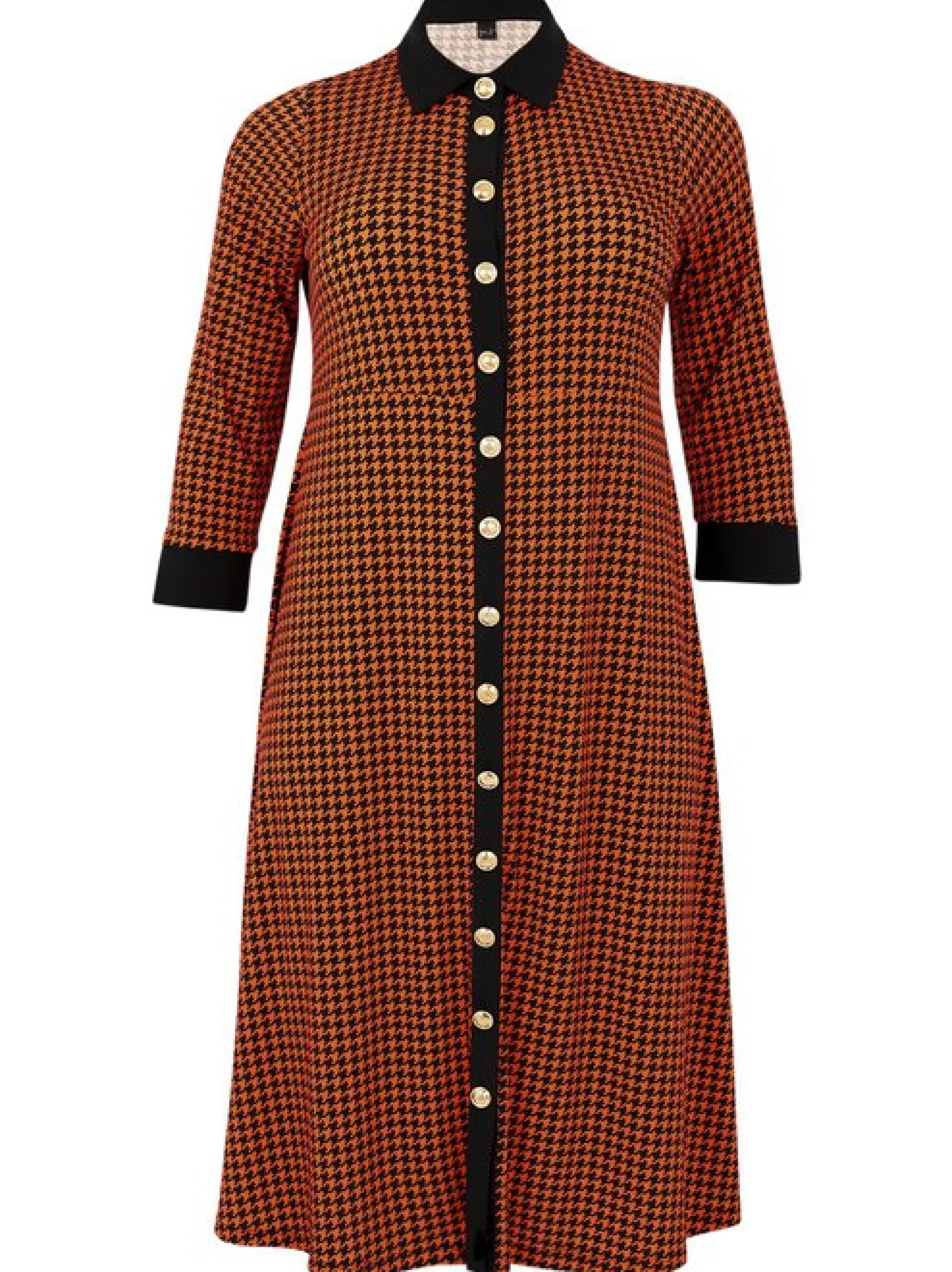 YOEK Damen Kleid in orange