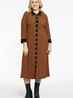 YOEK Damen Kleid in orange