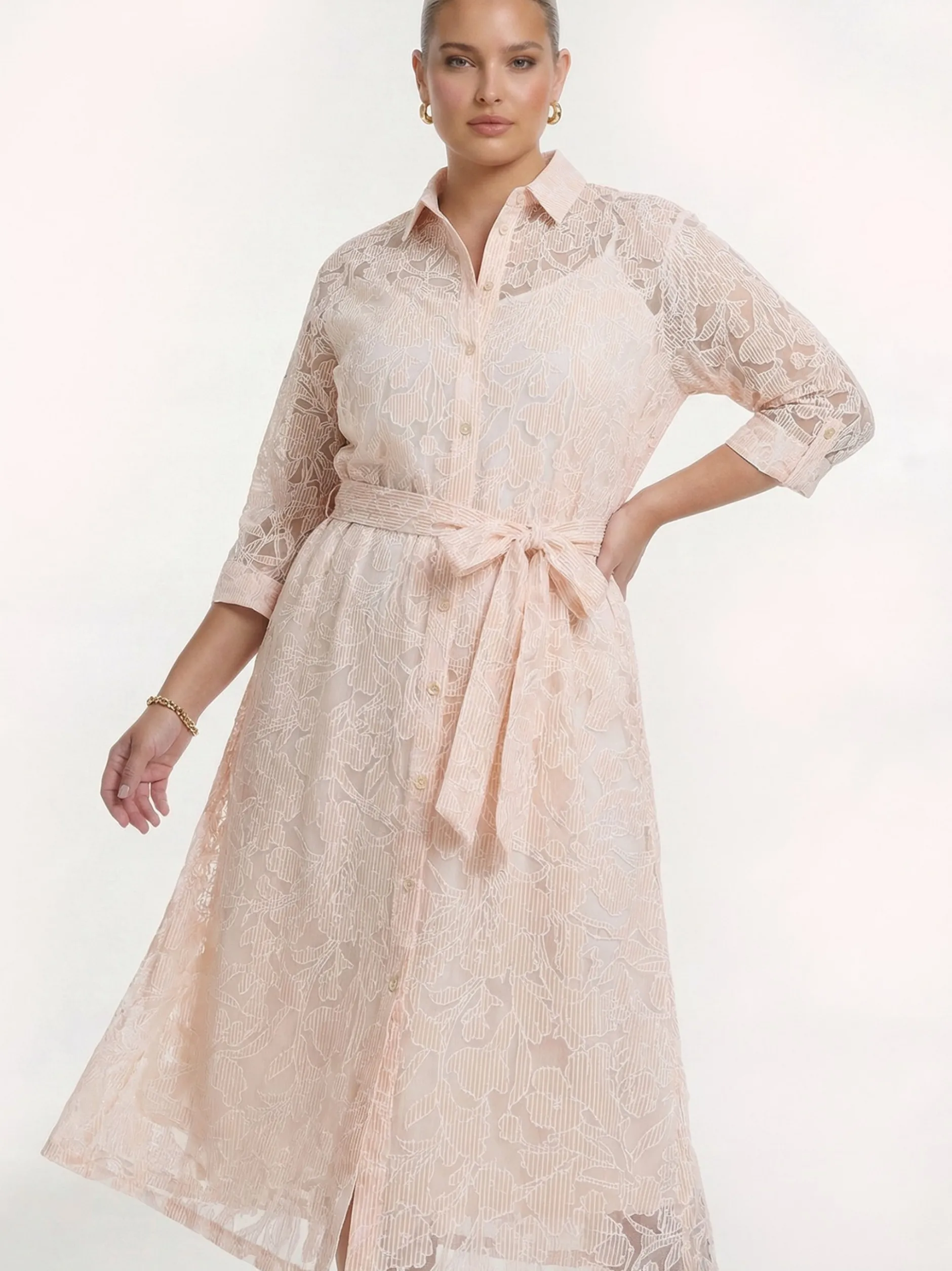 YOEK Damen Kleid in rosa