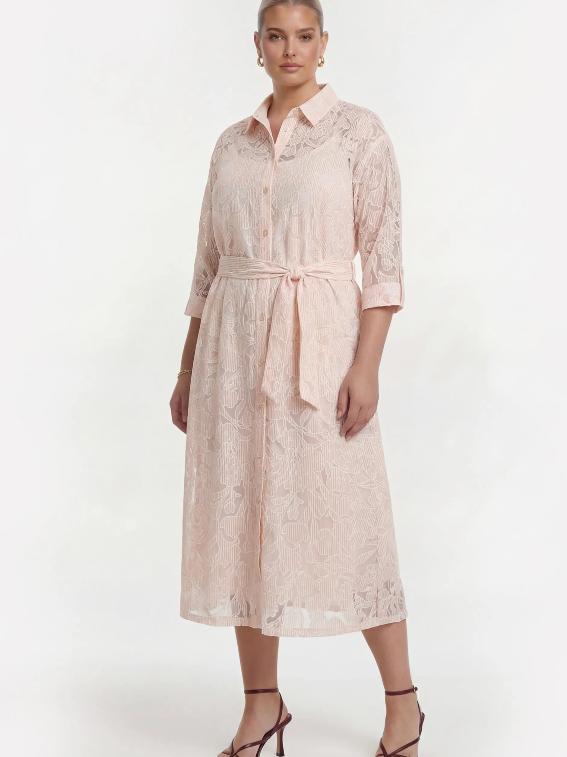 YOEK Damen Kleid in rosa