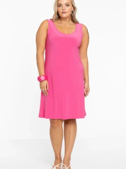 YOEK Damen Kleid in rosa