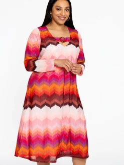 YOEK Damen Kleid in rosa