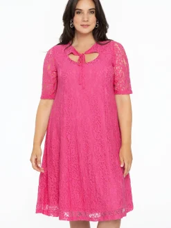 YOEK Damen Kleid in rosa