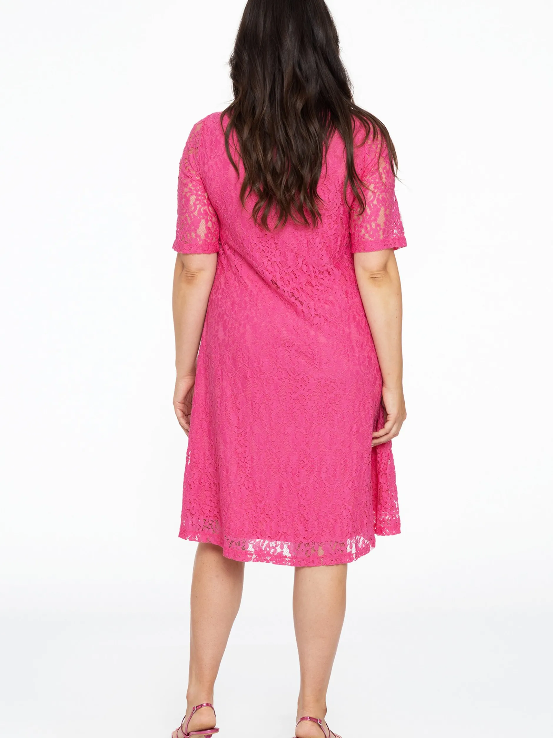 YOEK Damen Kleid in rosa