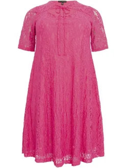 YOEK Damen Kleid in rosa