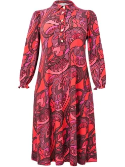 YOEK Damen Kleid in rot