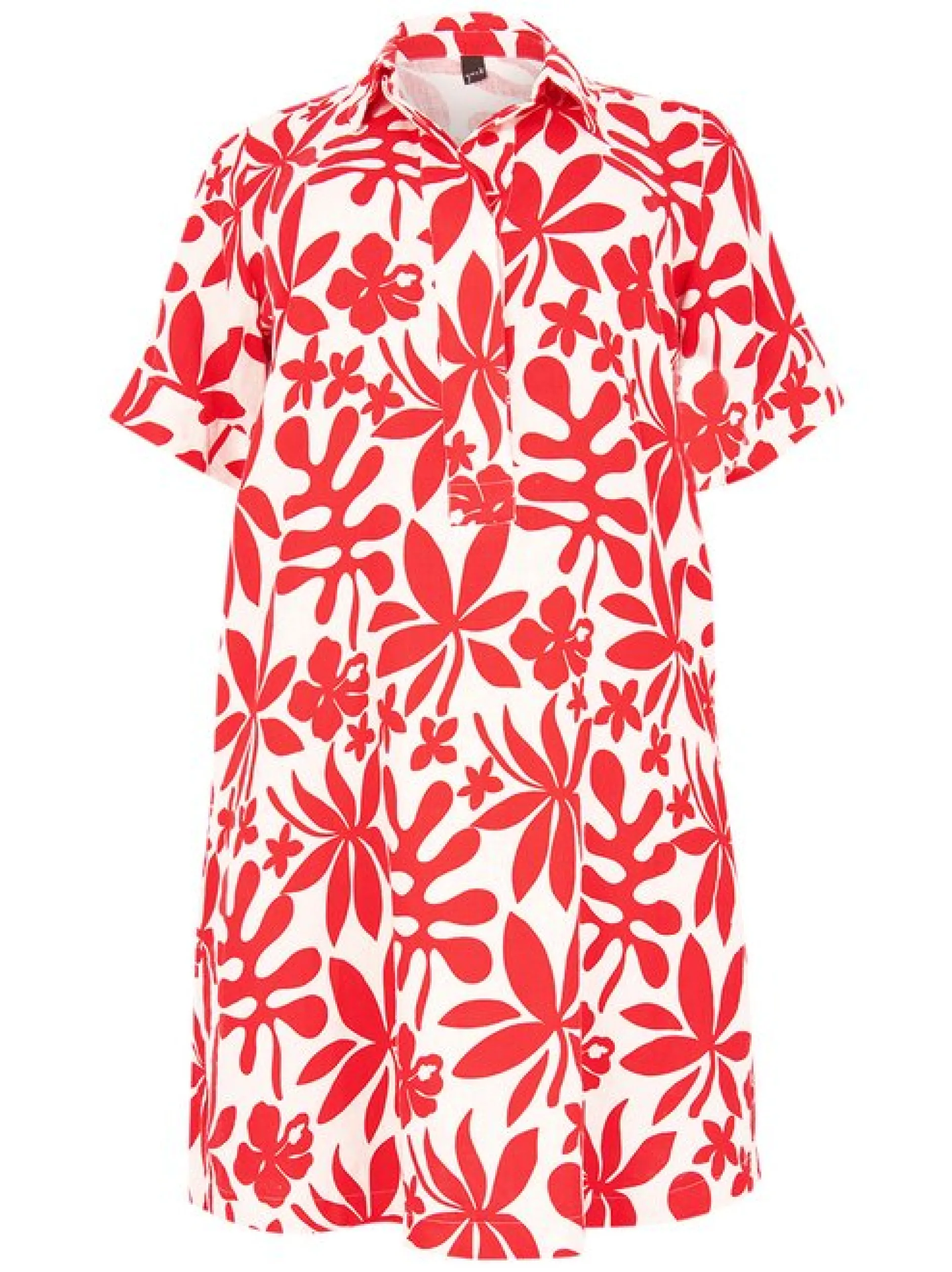 YOEK Damen Kleid in rot